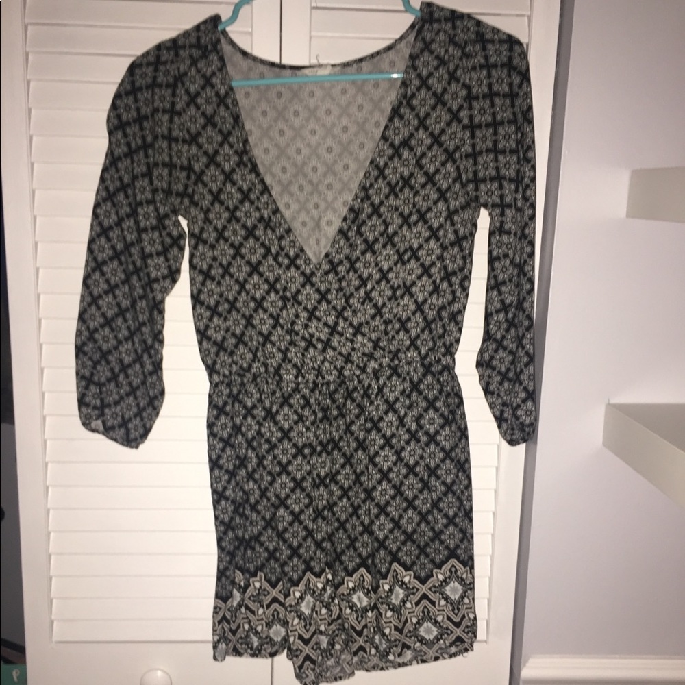 Cute V-Neck Romper